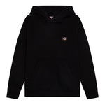 Dickies Felpa Chiusa con Cappuccio tinta unita con Logo Nero per Bambino DK0KWR12KBK1 NERO DICKIES 