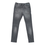 Diesel Jeans tinta unita con Elastico In Vita Grigio per Bambino 00J3AJ GRIGIO DIESEL 