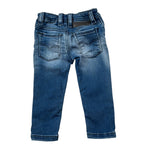Diesel Jeans tinta unita con Girovita Regolabile Blu per Neonato D0K266 BLU DIESEL 