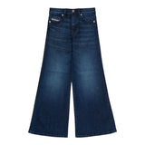 Diesel Jeans tinta unita con Girovita Regolabile Blu per Bambina J00816XXX BLU DIESEL 