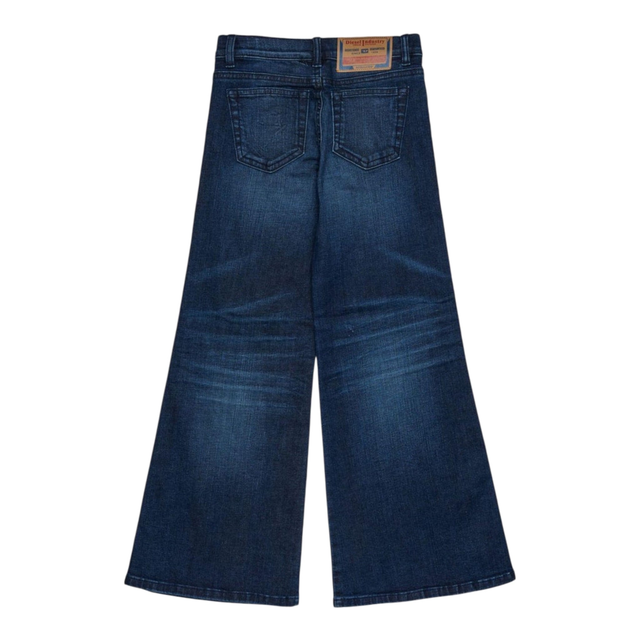 Diesel Jeans tinta unita con Girovita Regolabile Blu per Bambina J00816XXX BLU DIESEL 