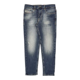 Diesel Jeans tinta unita con Girovita Regolabile Blu per Bambino J00981X BLU DIESEL 