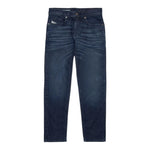 Diesel Jeans tinta unita con Girovita Regolabile Blu per Bambino J00994 BLU DIESEL 
