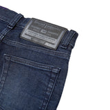 Diesel Jeans tinta unita con Girovita Regolabile Blu per Bambino J00994 BLU DIESEL 