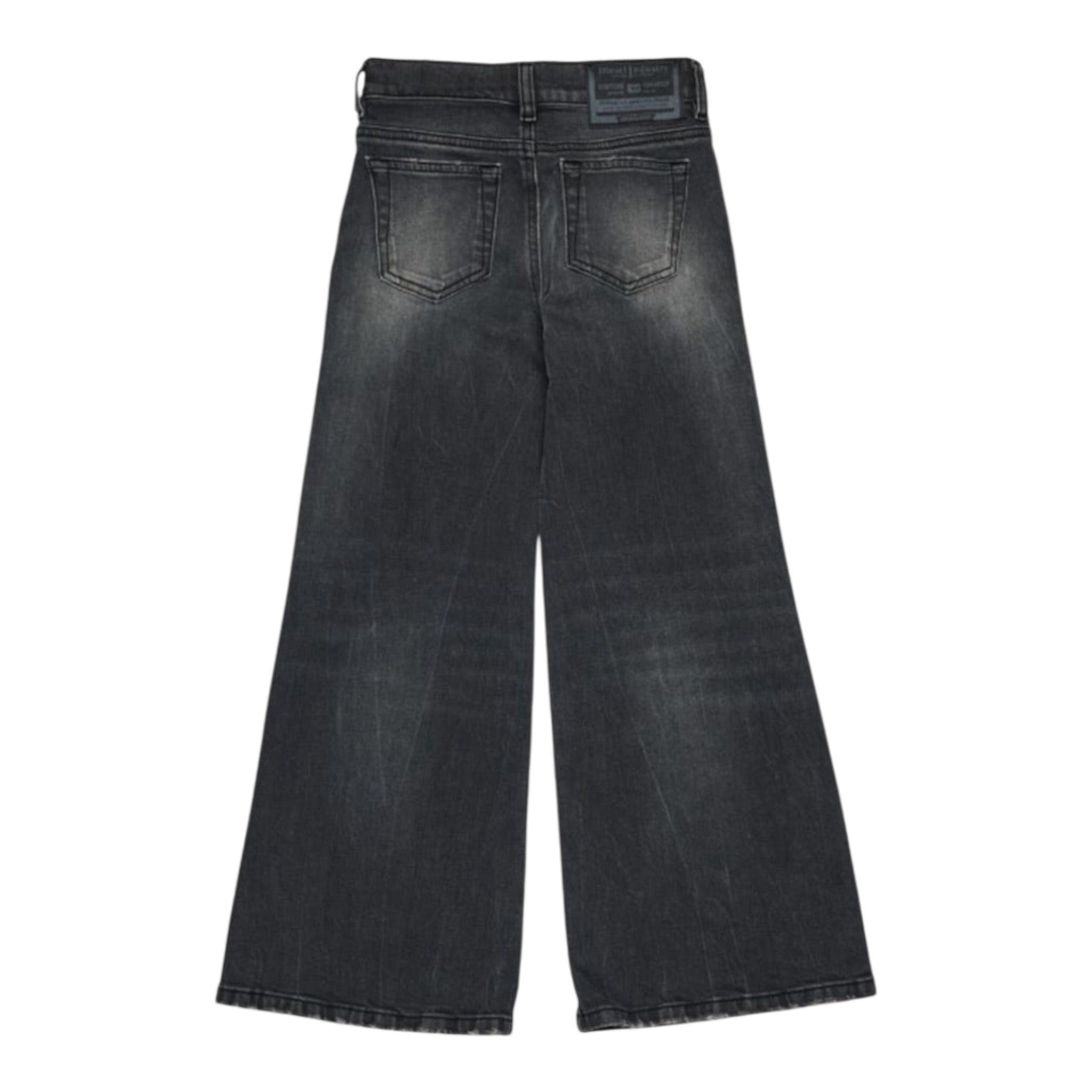 Diesel Jeans tinta unita Modello A Palazzo Grigio per Bambina J00994KXBRJ GRIGIO DIESEL 