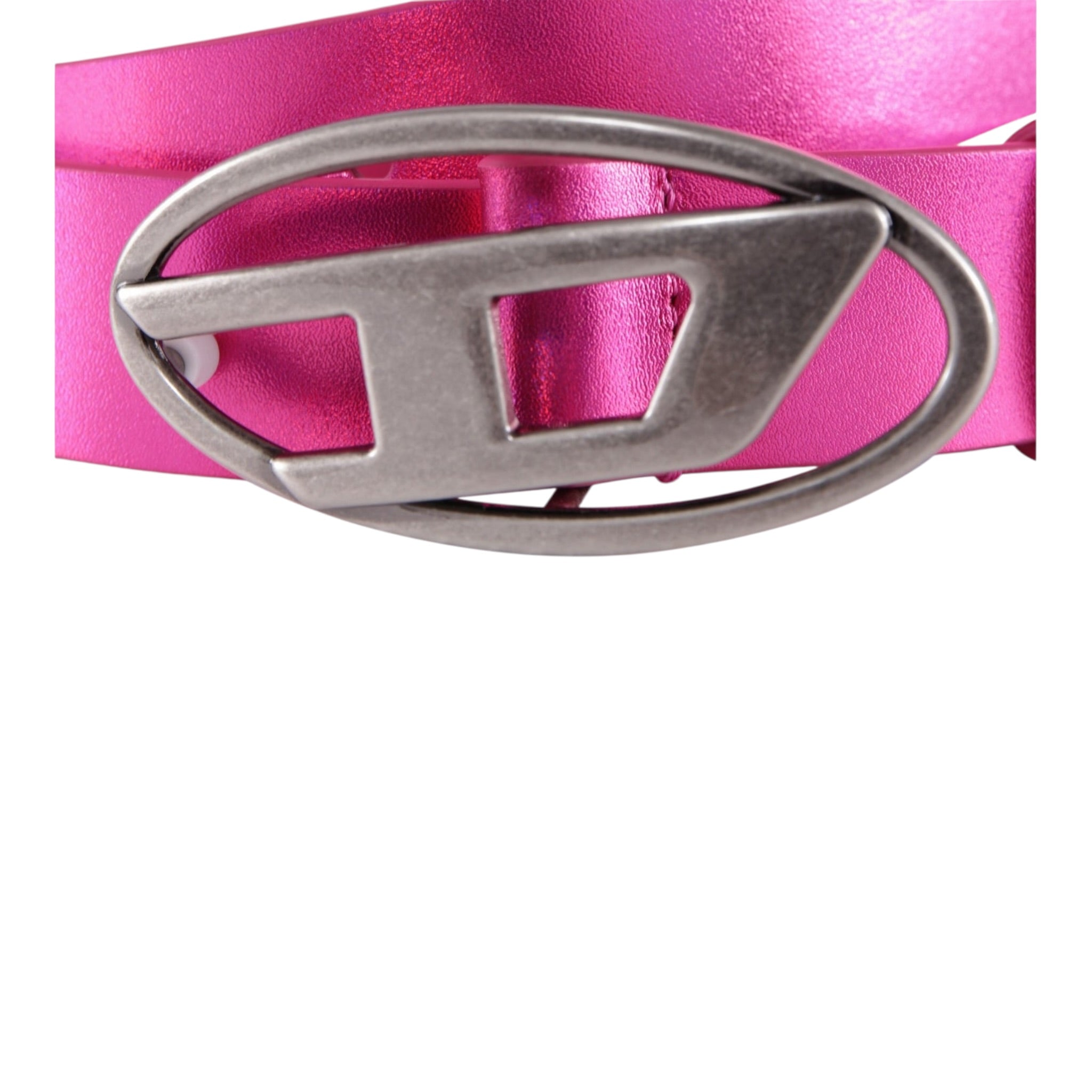 Diesel Cintura tinta unita con Logo Fuxia per Bambina J01226 FUXIA DIESEL 