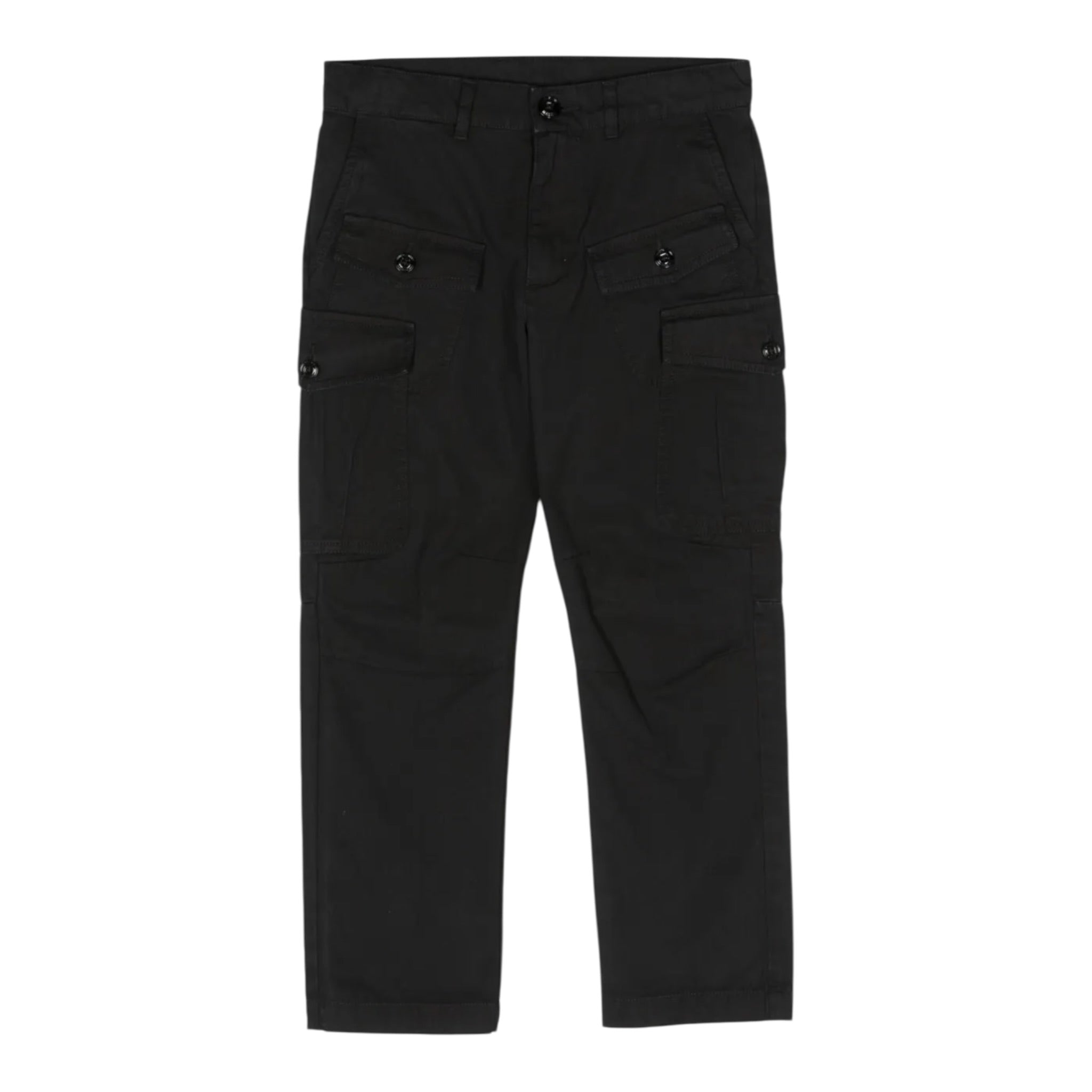 Diesel Jeans tinta unita con Girovita Regolabile Nero per Bambino J01427 NERO DIESEL 
