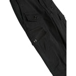 Diesel Jeans tinta unita con Girovita Regolabile Nero per Bambino J01427 NERO DIESEL 