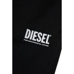 Diesel Pantalone Modello Tuta tinta unita con Logo Nero per Bambino J01544 NERO DIESEL 