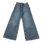 Diesel Jeans tinta unita Modello Palazzo Blu per Bambina J01852 BLU DIESEL 