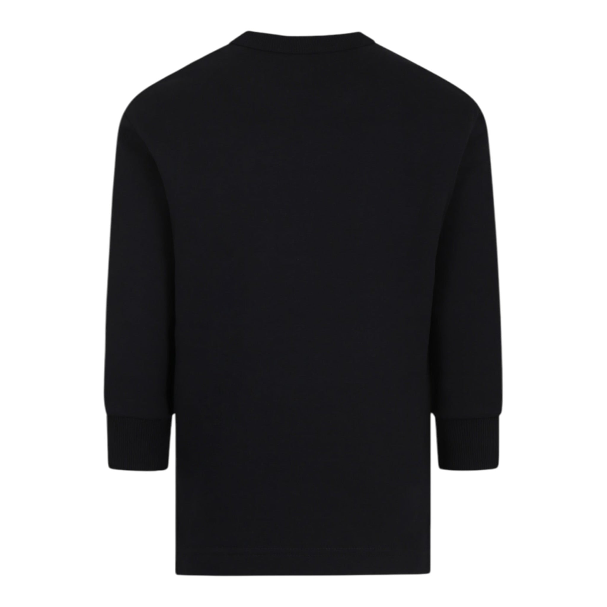 Diesel Felpa tinta unita con Logo Nero per Bambino J02024 NERO DIESEL 