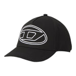 Diesel Cappello Modello Berretto tinta unita con Logo Nero per Bambino J02132 NERO DIESEL 