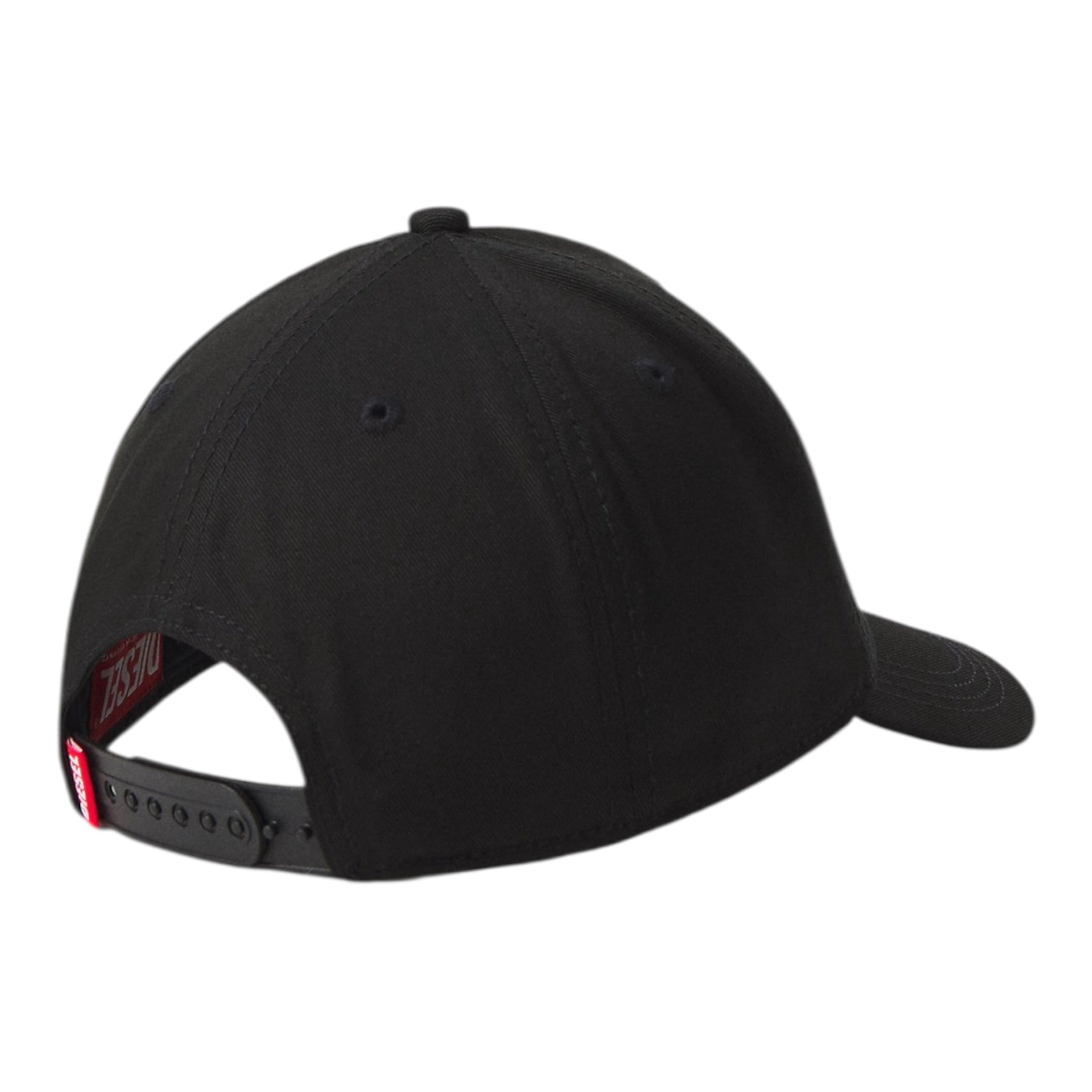 Diesel Cappello Modello Berretto tinta unita con Logo Nero per Bambino J02132 NERO DIESEL 