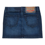 Diesel Gonna In Denim tinta unita Blu per Bambina J02346 BLU DIESEL 