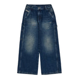 Diesel Jeans tinta unita Modello A Palazzo Blu per Bambina J02349X BLU DIESEL 