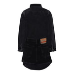 Diesel Abito tinta unita In Denim Nero per Bambina J02350 NERO DIESEL 