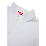 Diesel Camicia Modello Crop tinta unita Bianco per Bambina J02373XX BIANCO DIESEL 