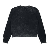 Diesel Felpa Chiusa Girocollo tinta unita Nero per Bambina J02393 NERO DIESEL 