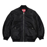 Diesel Giubbino tinta unita con Zip Nero per Bambino J02398 NERO DIESEL 