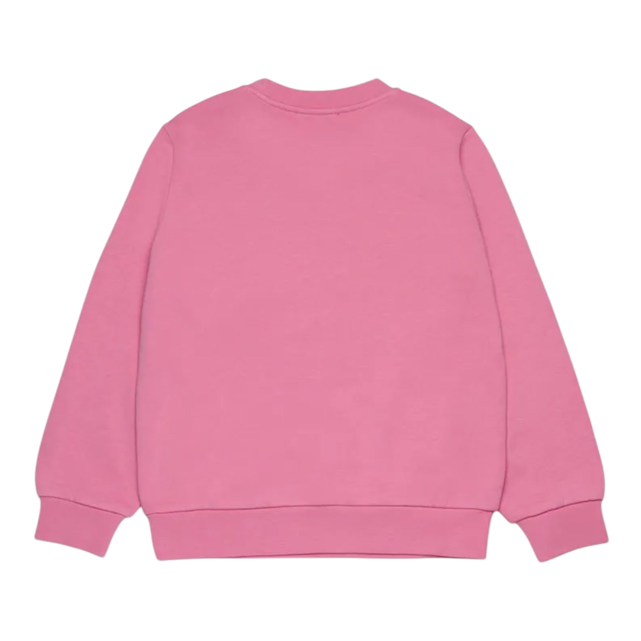 Diesel Felpa Chiusa tinta unita con Logo Rosa per Bambina J02417XX ROSA DIESEL 