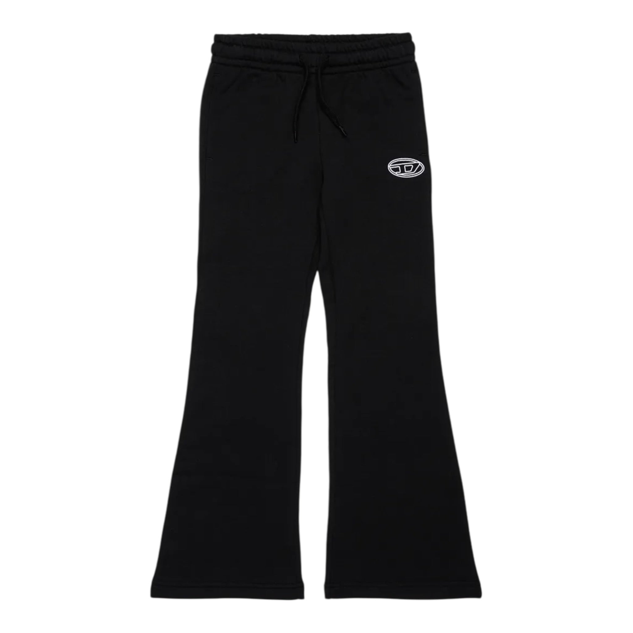 Diesel Pantalone Tuta Modello A Zampa Nero per Bambina J02419 NERO DIESEL 