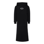 Diesel Abito tinta unita con Cappuccio E Stampa Nero per Bambina J02426 NERO DIESEL 