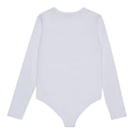 Diesel Body Tinta Uinita con Logo Bianco per Bambina J02433XX BIANCO DIESEL 