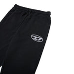 Diesel Pantalone Modello Tuta tinta unita con Logo Nero per Bambino J02457X NERO DIESEL 