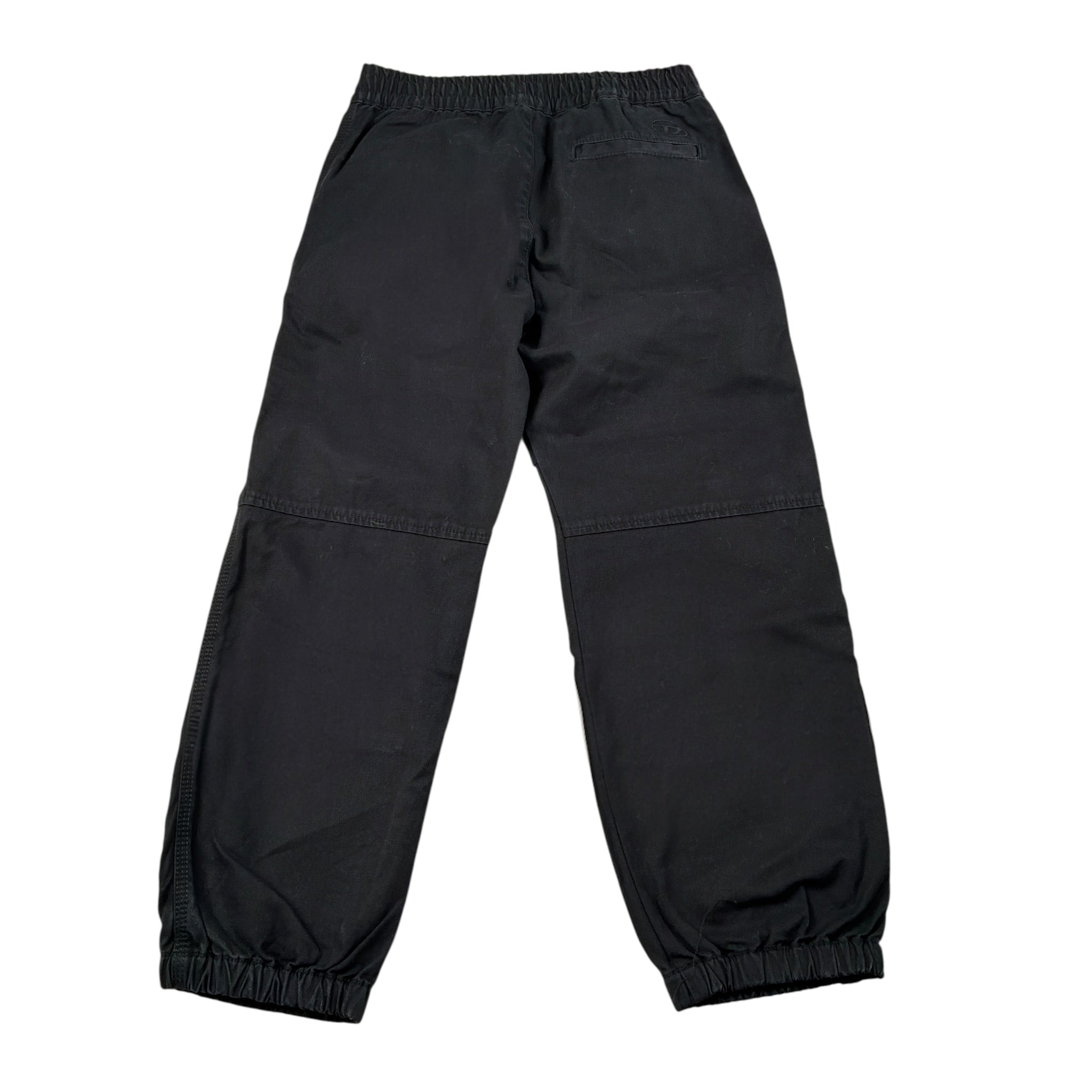 Diesel Pantalone tinta unita con Elastico In Vita Nero per Bambino J02460 NERO DIESEL 