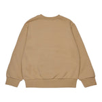 Diesel Felpa tinta unita con Logo Beige per Bambino J02486XXX BEIGE DIESEL 