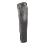 Diesel Jeans tinta unita Modello A Palazzo Grigio per Bambina J02511 GRIGIO DIESEL 