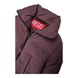 Diesel Giubbino tinta unita con Zip Viola per Bambina J02525X VIOLA DIESEL 