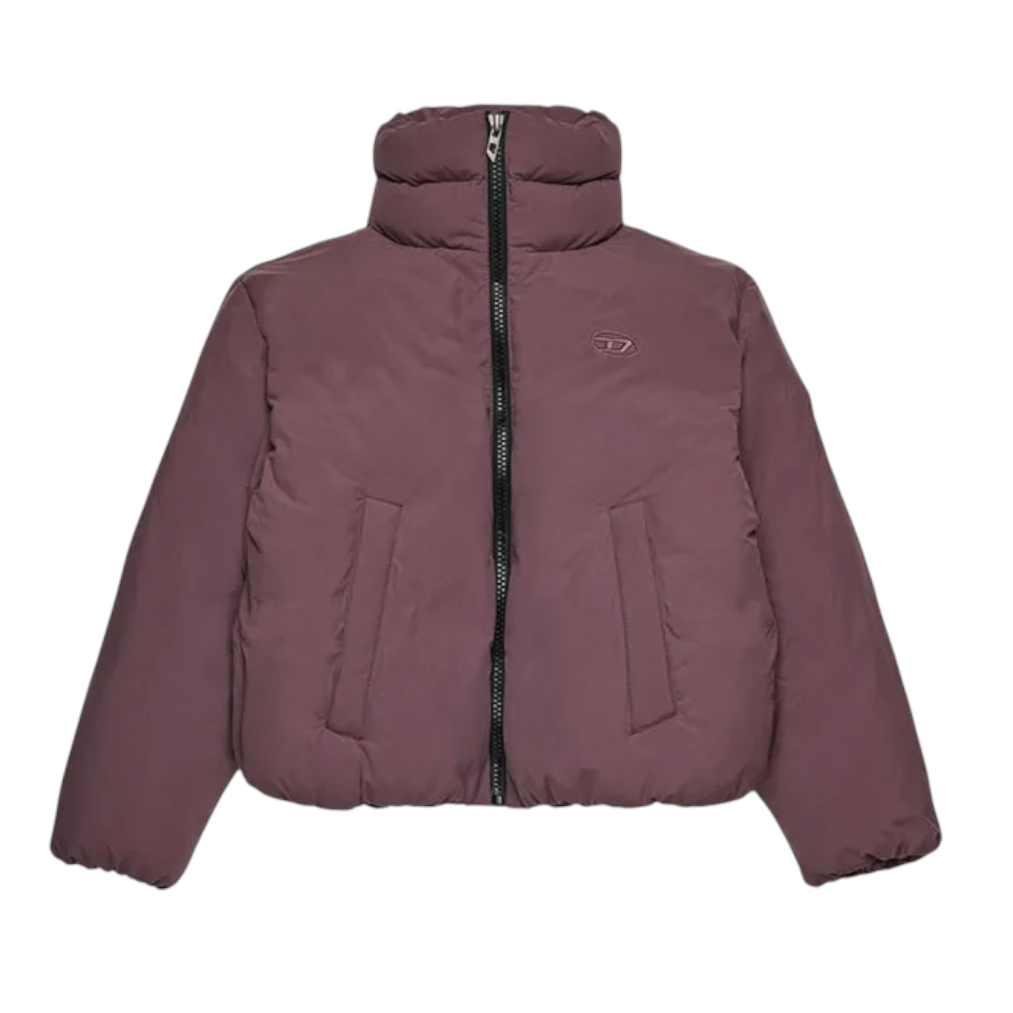 Diesel Giubbino tinta unita con Zip Viola per Bambina J02525XX VIOLA DIESEL 