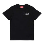 Diesel T-Shirt tinta unita con Logo Nero per Bambino J02526 NERO DIESEL 