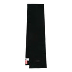 Diesel Sciarpa tinta unita con Logo Nero per Bambina J0463 NERO DIESEL 