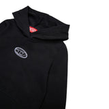 Diesel Felpa Chiusa con Cappuccio tinta unita Nero per Bambina J20416 NERO DIESEL 