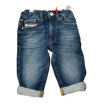 Diesel Jeans tinta unita con Girovita Regolabile Blu per Neonato K00312 BLU DIESEL 
