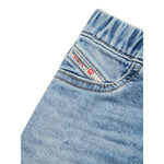 Diesel Jeans tinta unita Modello Zampa Azzurro per Neonata K00649 AZZURRO DIESEL 