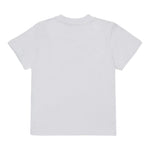 Diesel T-Shirt tinta unita con Stampa Bianco per Neonato K00704 BIANCO DIESEL 