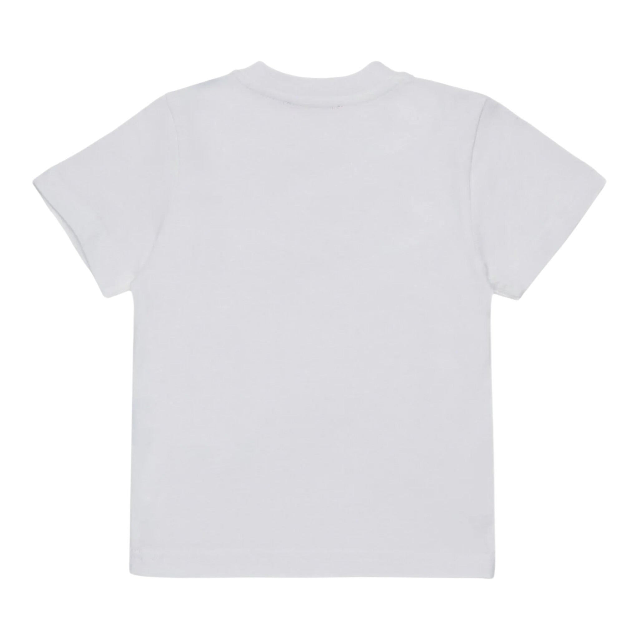 Diesel T-Shirt tinta unita con Stampa Bianco per Neonato K00704 BIANCO DIESEL 