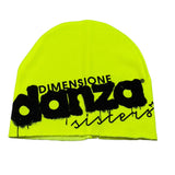 Dimensione Danza Cappello tinta unita con Logo Giallo Fluo per Bambina 028503 GIALLO FLUO DIMENSIONE DANZA 