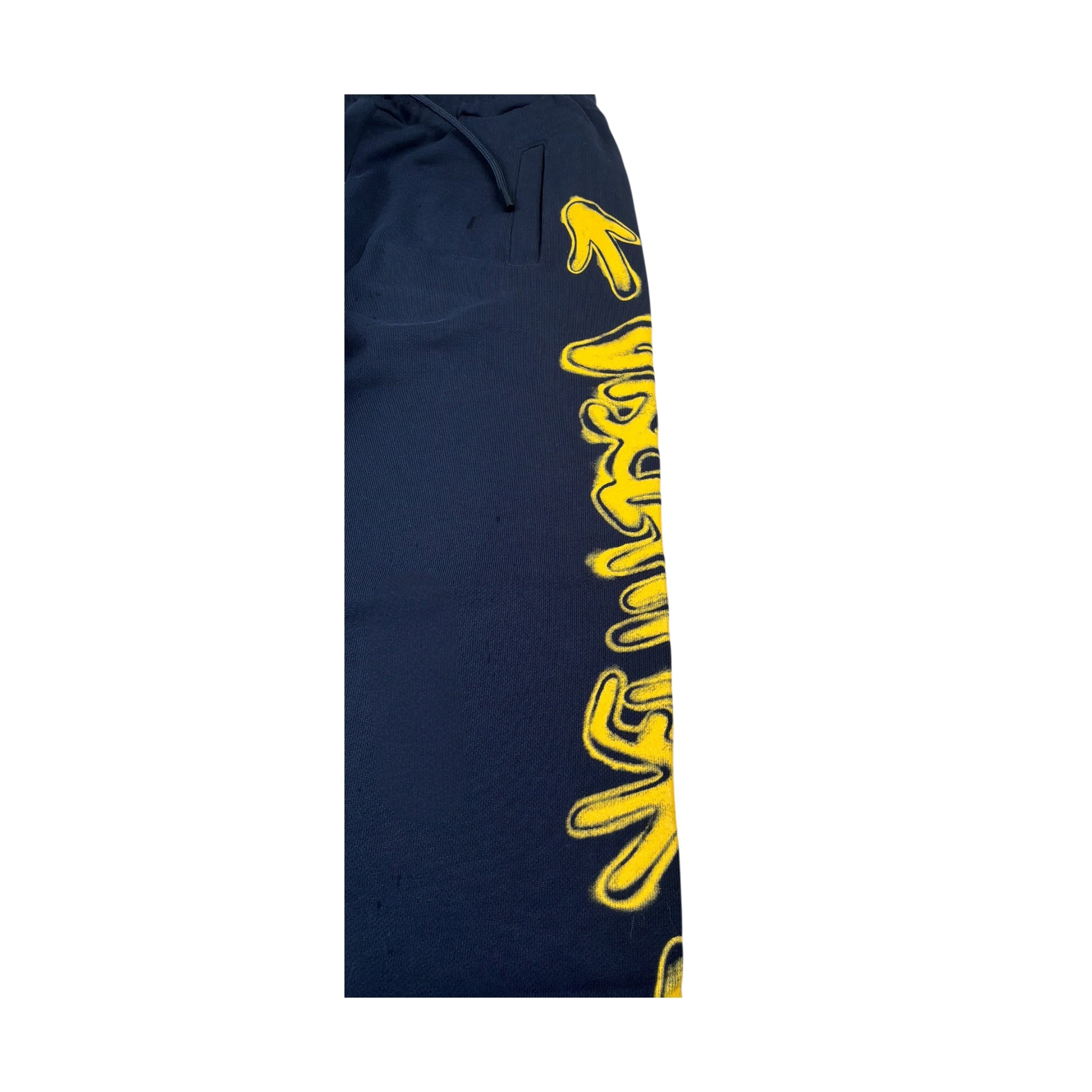 Disclaimer Pantalone Tuta tinta unita con Logo Blu per Bambino 25IDK58601 BLU DISCLAIMER 