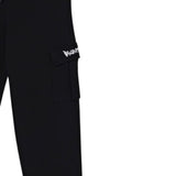 Disclaimer Pantalone Tuta tinta unita con Logo Nero per Bambino 25IDK58605X NERO DISCLAIMER 