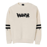 Disclaimer Maglia Girocollo tinta unita Ocn Logo Panna per Bambino 25IDK58621 PANNA DISCLAIMER 