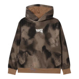 Disclaimer Felpa Chiusa con Cappuccio Stampa Fantasia Marrone per Bambino 25IDK58633X MARRONE DISCLAIMER 