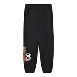 Disclaimer Pantalone tinta unita Modello Tuta con Stampa Nero per Bambino 25IDK58675 NERO DISCLAIMER 