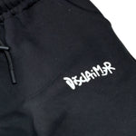 Disclaimer Pantalone Modello Tuta tinta unita con Stampa Nero per Bambino 25IDK58682 NERO DISCLAIMER 