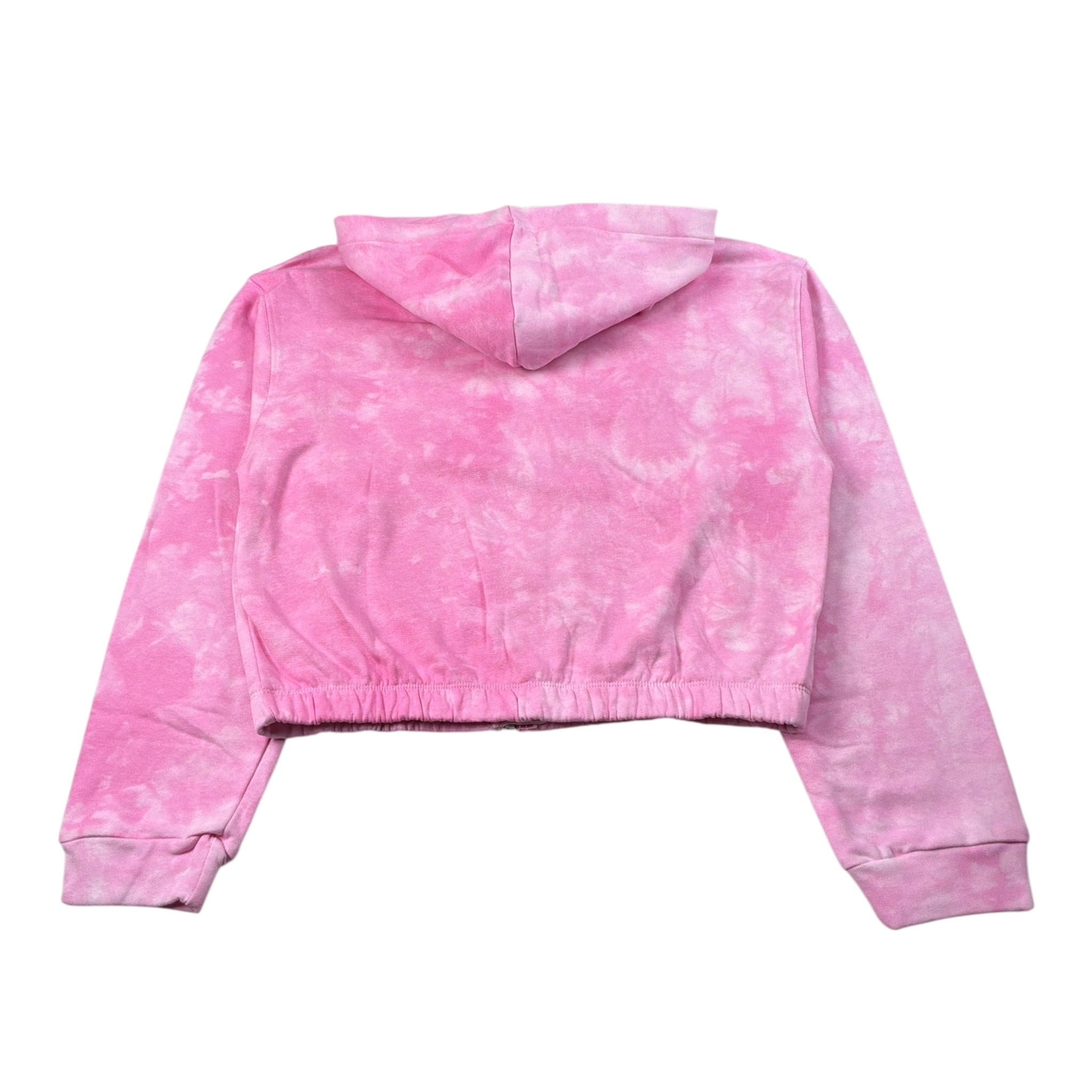 Disclaimer Felpa con Zip E Cappuccio tinta unita Rosa per Bambina 25IDK58733 ROSA DISCLAIMER 