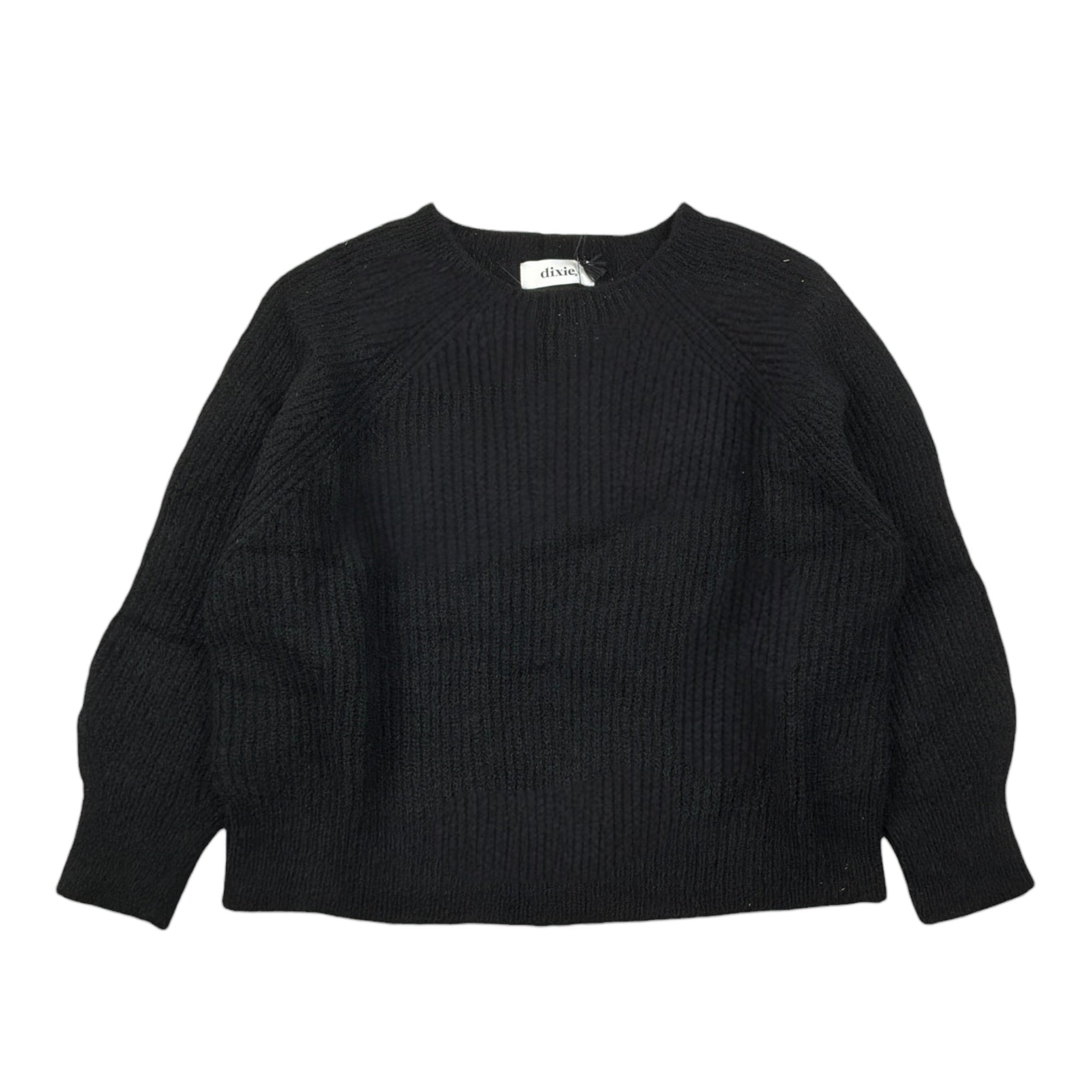 Dixie Maglia tinta unita Girocollo Nero per Bambina NB93230G79 NERO DIXIE 