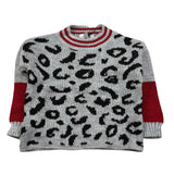 Dixie Maglia Girocollo tinta unita Fntasia Maculata Grigio per Bambina NBA6234G79 GRIGIO DIXIE 
